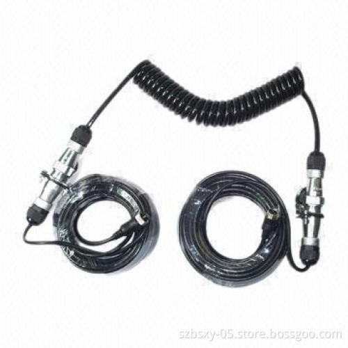 Trailer Cable supports 1-CH with Extension Cable use for Rear View Systems